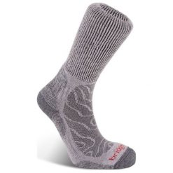 Bridgedale Skarpety Męskie Hike Lightweight Merino Comfort Boot Grey/806 L. Szare skarpetki męskie marki Bridgedale, z wełny. Za 69,00 zł.