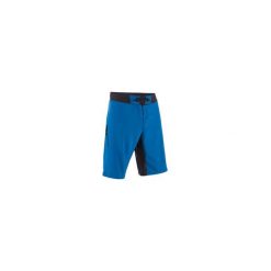 Spodenki surfing długie BS 500L. Niebieskie koszulki męskie OLAIAN, l, bez wzorów, z poliesteru, sportowe, na fitness i siłownię. Za 79,99 zł.