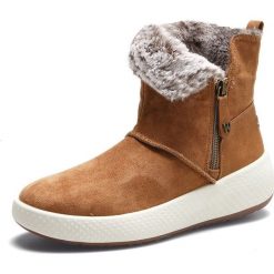 Wrangler botki damskie Dakota Boot WL92642A 36 brązowy. Pomarańczowe botki damskie Wrangler, na zimę, bez obcasa, na zamek. W wyprzedaży za 249,00 zł.