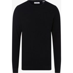 Jack & Jones - Sweter męski, niebieski. Niebieskie swetry męskie Jack & Jones, m, bez wzorów, z bawełny, bez kołnierzyka, bez kaptura. Za 129,95 zł.