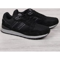 Buty sportowe męski skórzane casual czarne McKey. Czarne buty sportowe męskie Mckey, bez zapięcia. Za 85,00 zł.