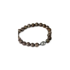 Bransoletka Obsydian Brązowy fasetowany. Pomarańczowe bransoletki męskie Brazi druse jewelry. Za 90,00 zł.
