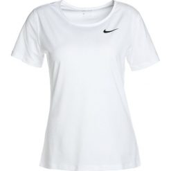 Topy sportowe damskie: Nike Performance ALL OVER Tshirt basic white/b(lack