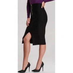 Czarna Spódnica Theloria. Czarne spódniczki damskie Renee, s, bez wzorów, midi. Za 49,99 zł.
