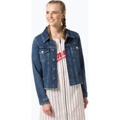 Tommy Jeans - Damska kurtka jeansowa, niebieski. Niebieskie bomberki damskie Tommy Jeans, s, z jeansu. Za 649,95 zł.