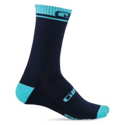 Skarpetki męskie: GIRO Skarpety męskie Winter Merino Wool granatowo-niebieskie r. M (GR-8053388)