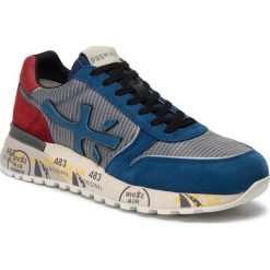 Sneakersy PREMIATA - Mick 4018 Grey/Blue/Red. Szare sneakersy męskie Premiata, bez zapięcia. W wyprzedaży za 519,00 zł.