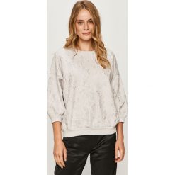 AllSaints - Bluza. Fioletowe bluzy damskie AllSaints, xs, z haftami, z bawełny, bez rękawów, bez kaptura. Za 659,90 zł.