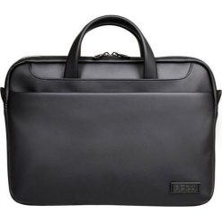 Torba PORT DESIGNS 110300 Zurich 13 Cali Czarny. Czarne torby na laptopa Port Designs, bez wzorów, ze skóry, eleganckie. Za 152,59 zł.