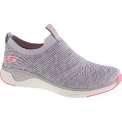 Skechers Solar Fuse 13329-GRY 39,5 Szare. Szare buty sportowe damskie Skechers, bez wzorów, z syntetyku, sportowe. W wyprzedaży za 259,99 zł.