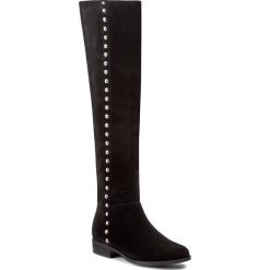 Muszkieterki GUESS - Delea FLDEL3 SUP11 BLKBL. Czarne bez kategorii marki Guess, z materiału. W wyprzedaży za 509,00 zł.