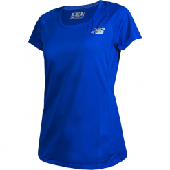 New Balance WT53717OTB. Bluzki sportowe damskie New Balance, na jesień, m, bez wzorów, z materiału, bez kołnierzyka, bez rękawów, bez kaptura, do biegania. Za 99,99 zł.