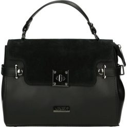 Torba - 98-008-O RC N. Czarne torebki klasyczne damskie marki Venezia, ze skóry. Za 339,00 zł.