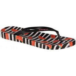 Coqui Japonki Damskie Kaja Melon Stripes 36. Różowe klapki damskie Coqui, bez wzorów, bez obcasa. W wyprzedaży za 35,00 zł.
