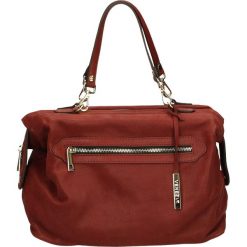 Torba - 967 NAB RUBIN. Żółte torebki klasyczne damskie marki Venezia, ze skóry. Za 259,00 zł.