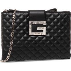Torebka GUESS - Dazzle (VG) Evening Bags HWVG76 75690 BLA. Czarne torebki klasyczne damskie Guess, z aplikacjami, ze skóry ekologicznej, biznesowe, bez dodatków. W wyprzedaży za 279,00 zł.