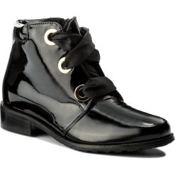 Botki damskie lity: Botki EKSBUT - 77-4683-121-1G Czarny