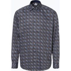 OLYMP Luxor comfort fit - Koszula męska niewymagająca prasowania, niebieski. Niebieskie koszule męskie marki OLYMP Luxor comfort fit, m, bez wzorów, eleganckie, bez kołnierzyka, bez rękawów. Za 249,95 zł.