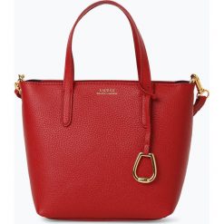 LAUREN RALPH LAUREN - Damska torebka na ramię, czerwony. Czerwone torebki klasyczne damskie Lauren Ralph Lauren, bez wzorów, eleganckie, na ramię, bez dodatków. Za 449,95 zł.