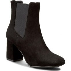 Botki SAGAN - 2792 Czarny Welur. Czarne buty zimowe damskie marki Sagan, z gumy. W wyprzedaży za 229,00 zł.