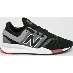 New Balance - Buty MS247FB. Czarne sneakersy męskie New Balance, z materiału, bez zapięcia. W wyprzedaży za 349,90 zł.