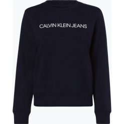 Calvin Klein Jeans - Damska bluza nierozpinana, niebieski. Niebieskie bluzy damskie Calvin Klein Jeans, xs, bez wzorów, z jeansu, bez rękawów, bez kaptura. Za 399,95 zł.