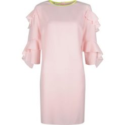 Pinko Sukienka "Ferrare". Sukienki damskie Pinko, bez wzorów, z okrągłym kołnierzem, bez rękawów. Za 379,00 zł.