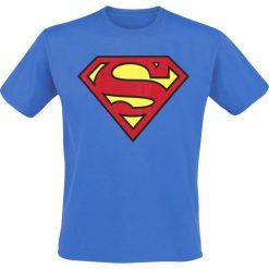 T-shirty męskie: Superman Logo T-Shirt niebieski