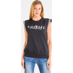 BLUZA BLAIR john richmond. Czarne bluzy damskie John Richmond, l, bez wzorów, bez rękawów, bez kaptura. Za 819,00 zł.
