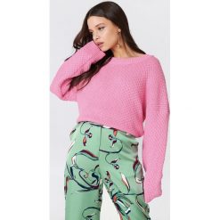 Samsoe & Samsoe Sweter Lina O-N - Pink. Różowe swetry klasyczne damskie Samsøe & Samsøe, z dzianiny. W wyprzedaży za 194,38 zł.