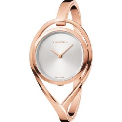 Calvin Klein Light Zegarek Różowy Złoty. Różowe zegarki damskie Calvin Klein, złote. Za 1468,95 zł.