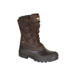 Buty myśliwskie wysokie na ekstremalne zimno Solden męskie. Pomarańczowe buty sportowe męskie MEINDL, z poliesteru, bez zapięcia. Za 499,99 zł.