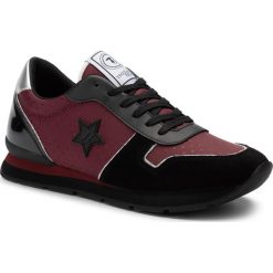 Sneakersy TRUSSARDI JEANS - 79A00435 R688. Czerwone półbuty damskie Trussardi Jeans, z jeansu. W wyprzedaży za 299,00 zł.
