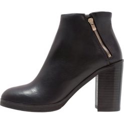 Botki damskie: Royal RepubliQ BRIDGE ZIP Botki na obcasie black