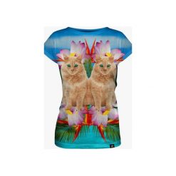 Siamese Cats women's t-shirt. T-shirty damskie Mars from venus, s, bez wzorów, bez kołnierzyka. Za 101,40 zł.
