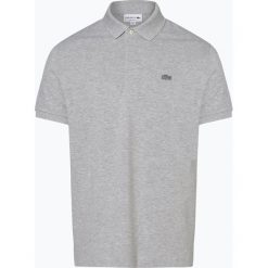 Lacoste - Męska koszulka polo, szary. Szare koszulki męskie Lacoste, s, z aplikacjami, z bawełny, polo, bez rękawów. Za 449,95 zł.