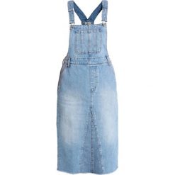 Madewell REWORKED DUNGAREE OVERALL DRESS Sukienka jeansowa loretta wash. Niebieskie sukienki Madewell, z bawełny. Za 529,00 zł.