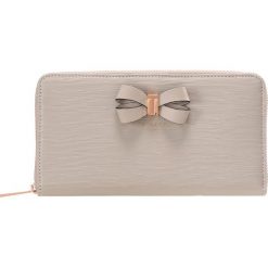 Portfele damskie: Ted Baker ORALIA BOW DETAIL ZIP MATINEE Portfel taupe