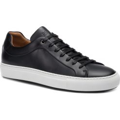 Sneakersy BOSS - Mirage 50386945 10195271 01 Black 002. Czarne sneakersy męskie Boss, na co dzień, bez wzorów, ze skóry, bez zapięcia. Za 1289,00 zł.