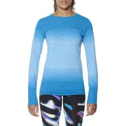 Asics Koszulka fuzeX Seampless LS niebieska r. S (141215 8012). Niebieskie topy sportowe damskie marki Asics, s. Za 176,24 zł.