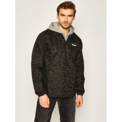 Kurtka przejściowa HUF Neo Leopard JK00216. Czarne kurtki męskie HUF, s, bez wzorów, z bawełny, bez kaptura. Za 429,00 zł.