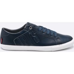 Levi's - Buty Woods. Niebieskie buty sportowe męskie Levi's®, z gumy, na sznurówki. W wyprzedaży za 179,90 zł.