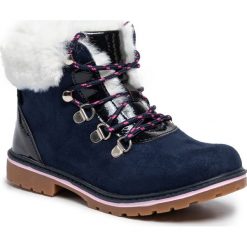Trapery XTI - 56996 Navy. Niebieskie śniegowce dziewczęce Xti. Za 199,00 zł.