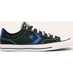 Converse - Tenisówki. Czarne trampki męskie Converse, bez wzorów, z materiału, na sznurówki. W wyprzedaży za 249,90 zł.