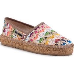 Espadryle LOVE MOSCHINO - JA10272G0AJR099A Multicolore A. Espadryle damskie Love Moschino, bez wzorów, ze skóry, bez obcasa, na płaskiej podeszwie. Za 649,00 zł.