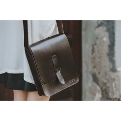 Torby na ramię męskie: Torba na ramię, listonoszka, skóra naturalna