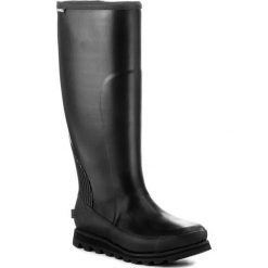 Kalosze SOREL - Joan Rain Tall NL2522 Black/Sea Salt 010. Czarne kalosze damskie Sorel, bez wzorów, z gumy. W wyprzedaży za 299,00 zł.