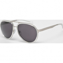 Calvin Klein - Okulary CKJ135S. Brązowe okulary przeciwsłoneczne męskie aviatory Calvin Klein, z materiału. Za 579,90 zł.