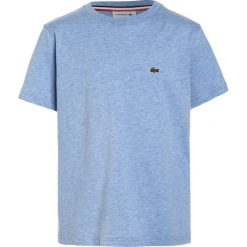 Lacoste Tshirt basic cloudy blue chine. Niebieskie t-shirty męskie Lacoste, z bawełny. Za 129,00 zł.