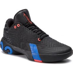 Buty NIKE - Jordan Ultyra Fly 3 Low AO6224 004 Black/Black/Pacific Blue. Czarne buty sportowe męskie Nike, z tworzywa sztucznego, bez zapięcia, do koszykówki. Za 489,00 zł.